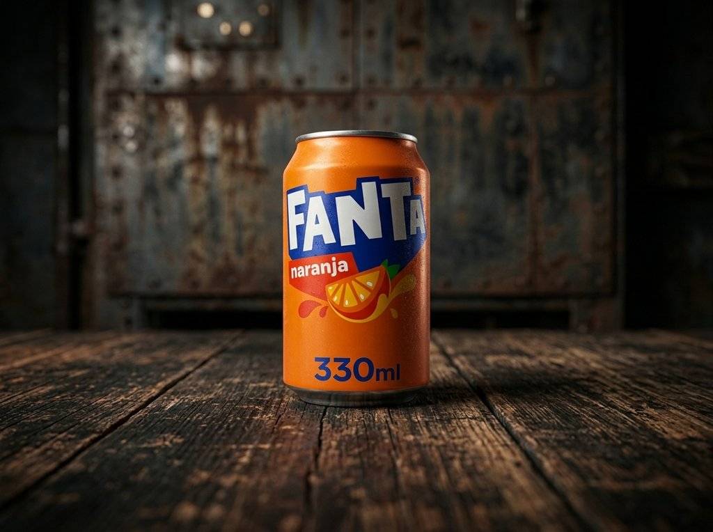 Fanta Naranja, Lata 330ml