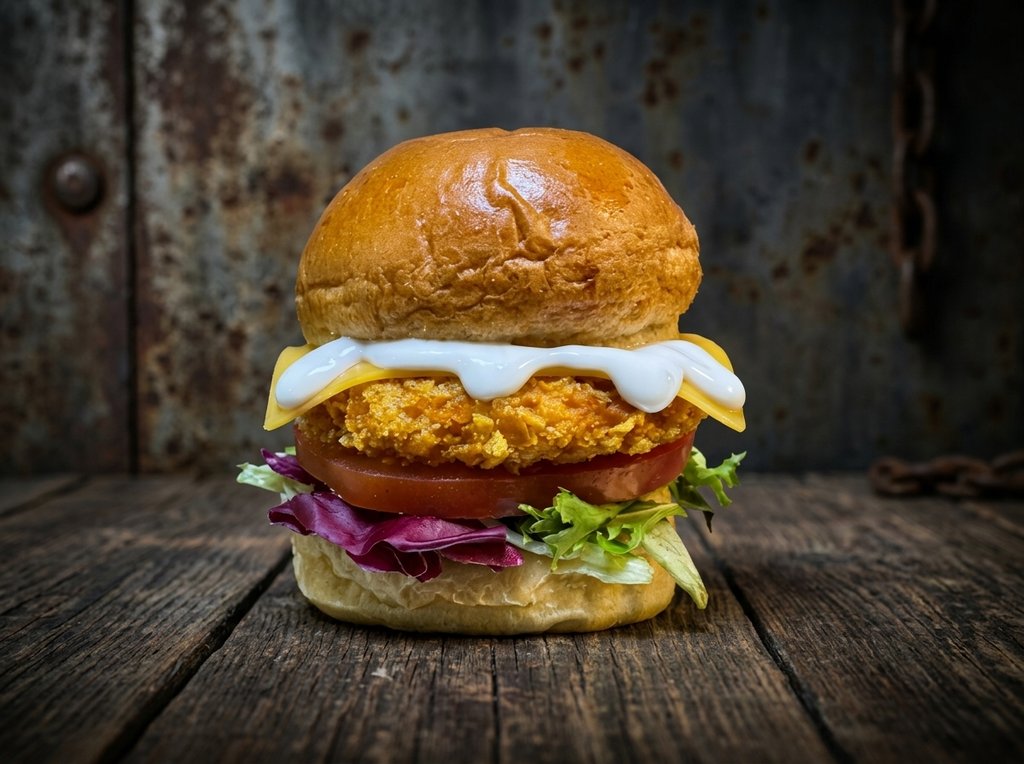 Hamburguesa Crispy Chicken XXL