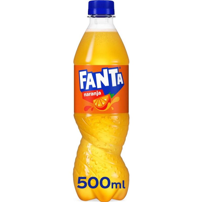 FANTA NARANJA BOTELLA 500ML.