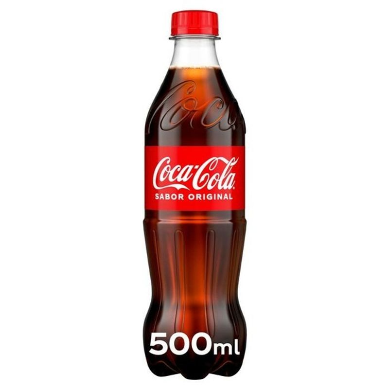 COCA-COLA SABOR ORIGINAL BOTELLA 500ML.