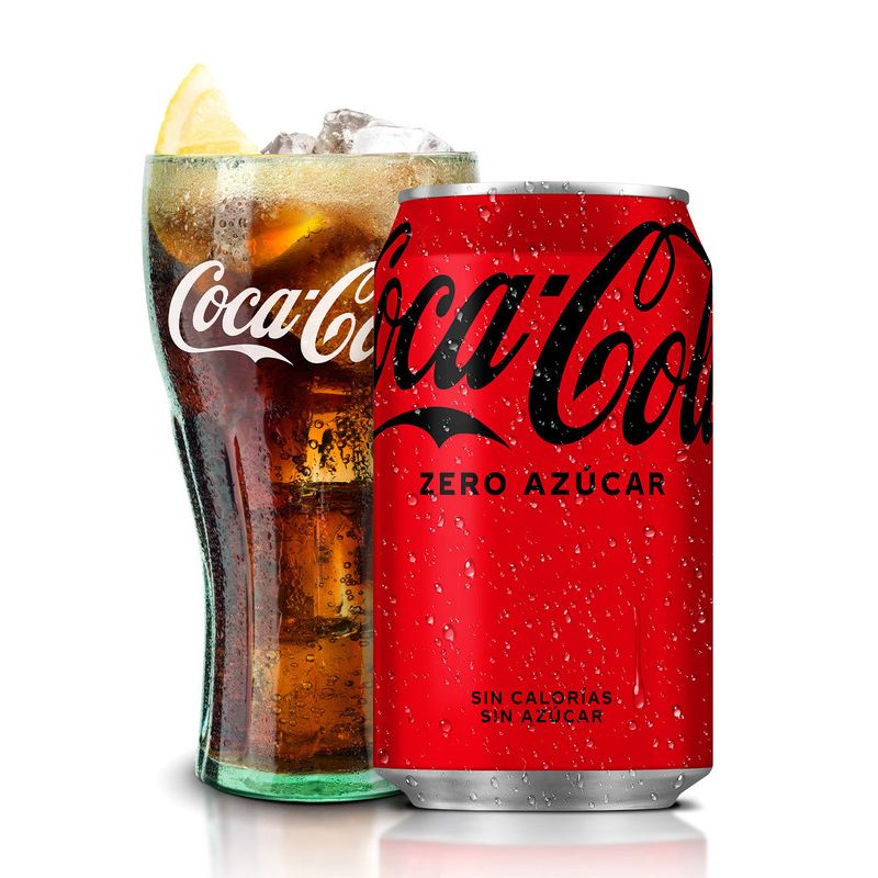 COCA-COLA ZERO AZÚCAR LATA 330ML.