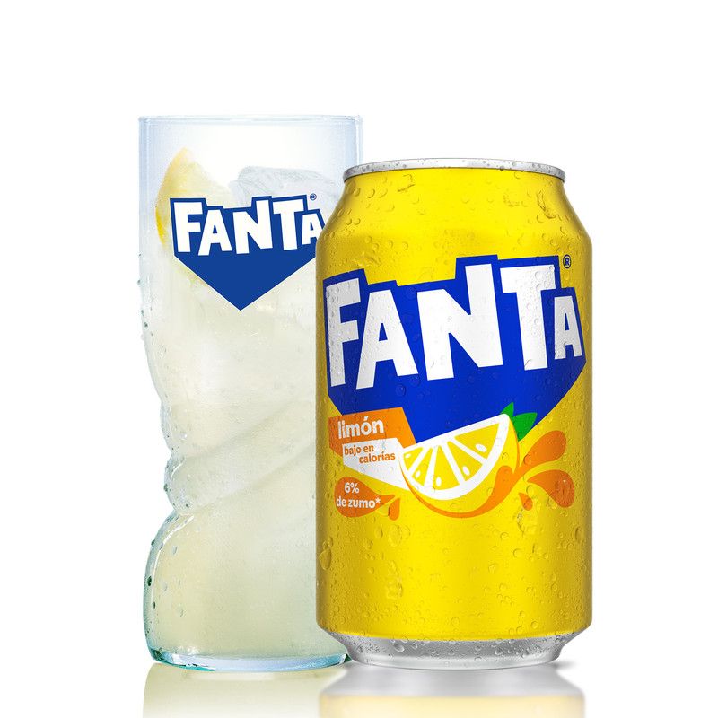 FANTA LIMÓN LATA 330ML.