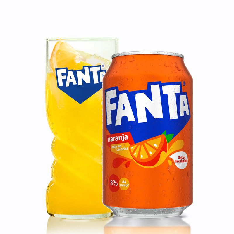 FANTA NARANJA LATA 330ML.